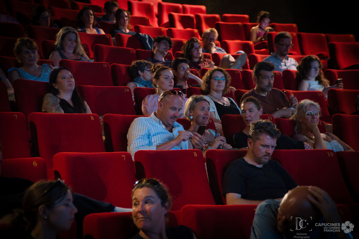 Soirée de lancement 2026, salle Pathé Angers